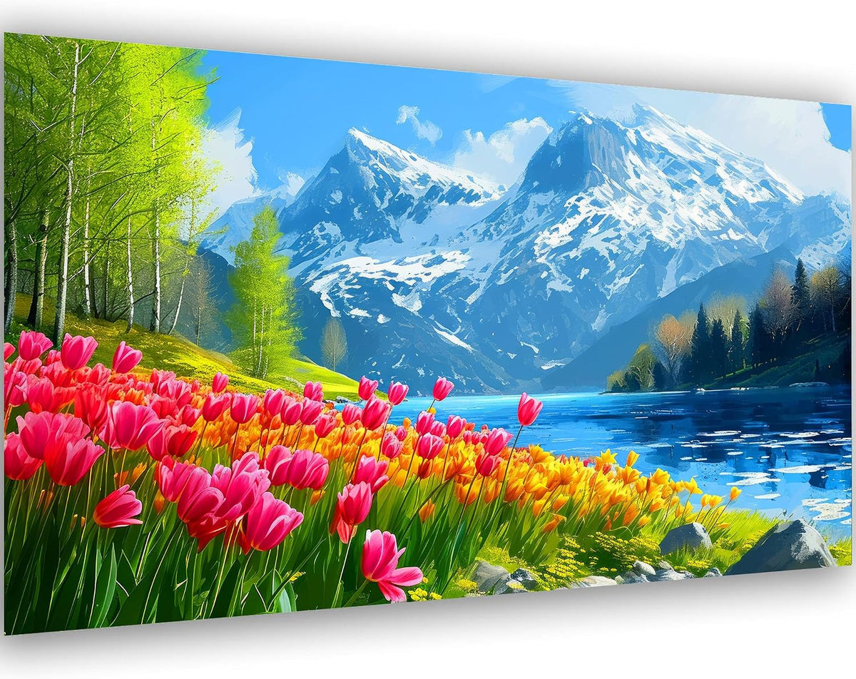 5D Diamond Art Kits for Adults Large Size Diamond Painting Kit 27.6X15.8In