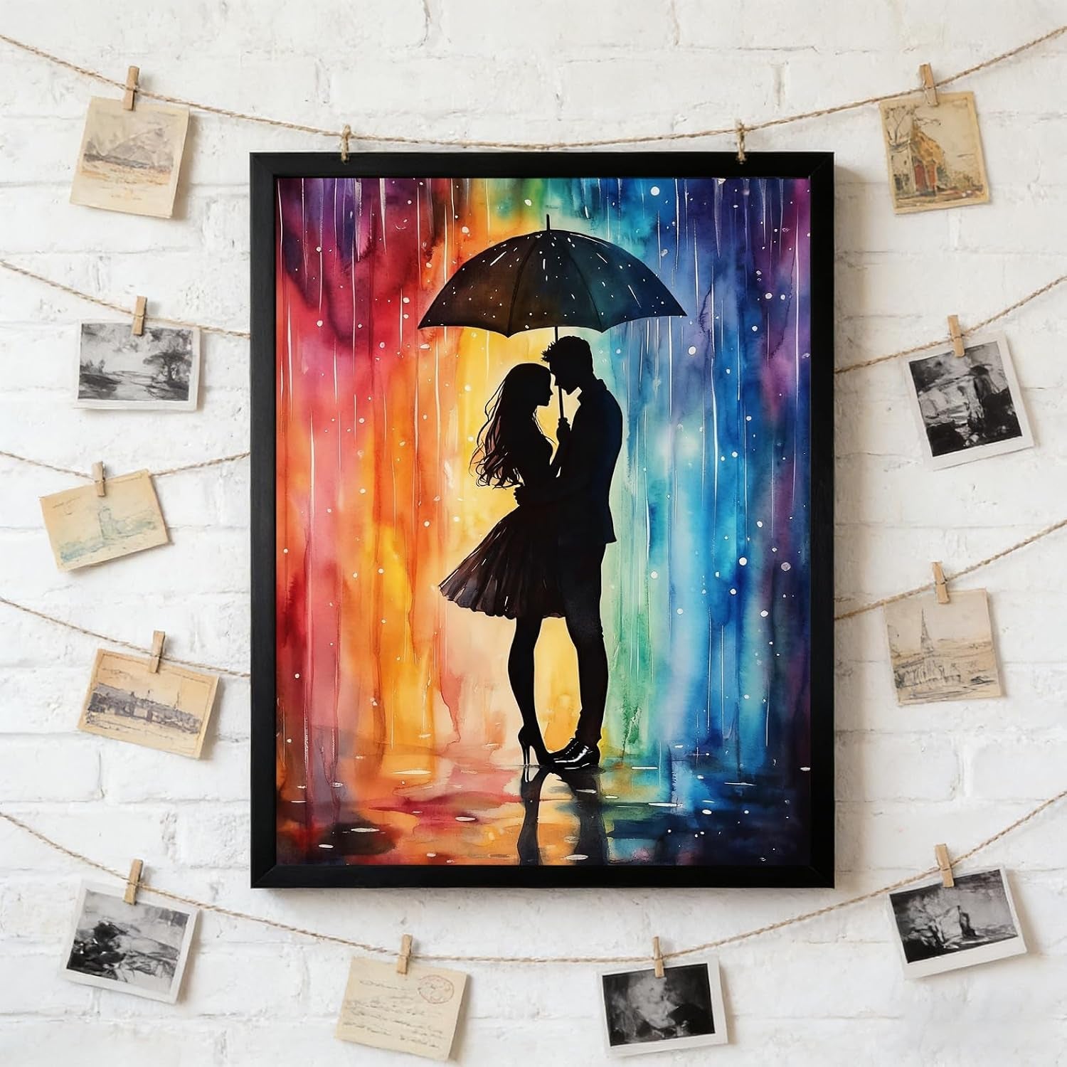 Diamond Art Painting kit - Romantic Rain