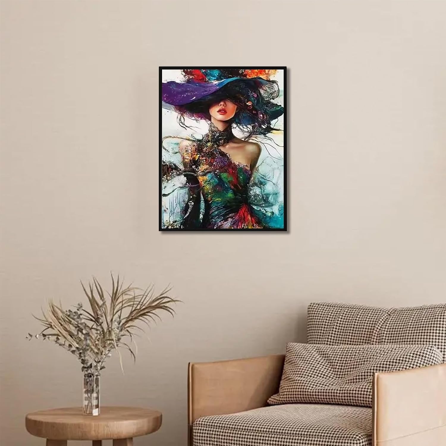 Vintage Fashion Women Diamond Painting Kit