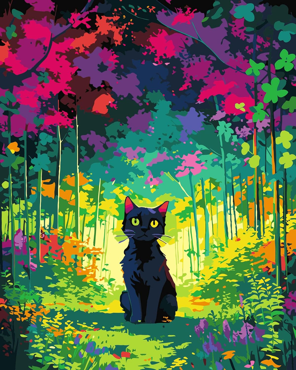 Colorful Cat Diamond Kits 