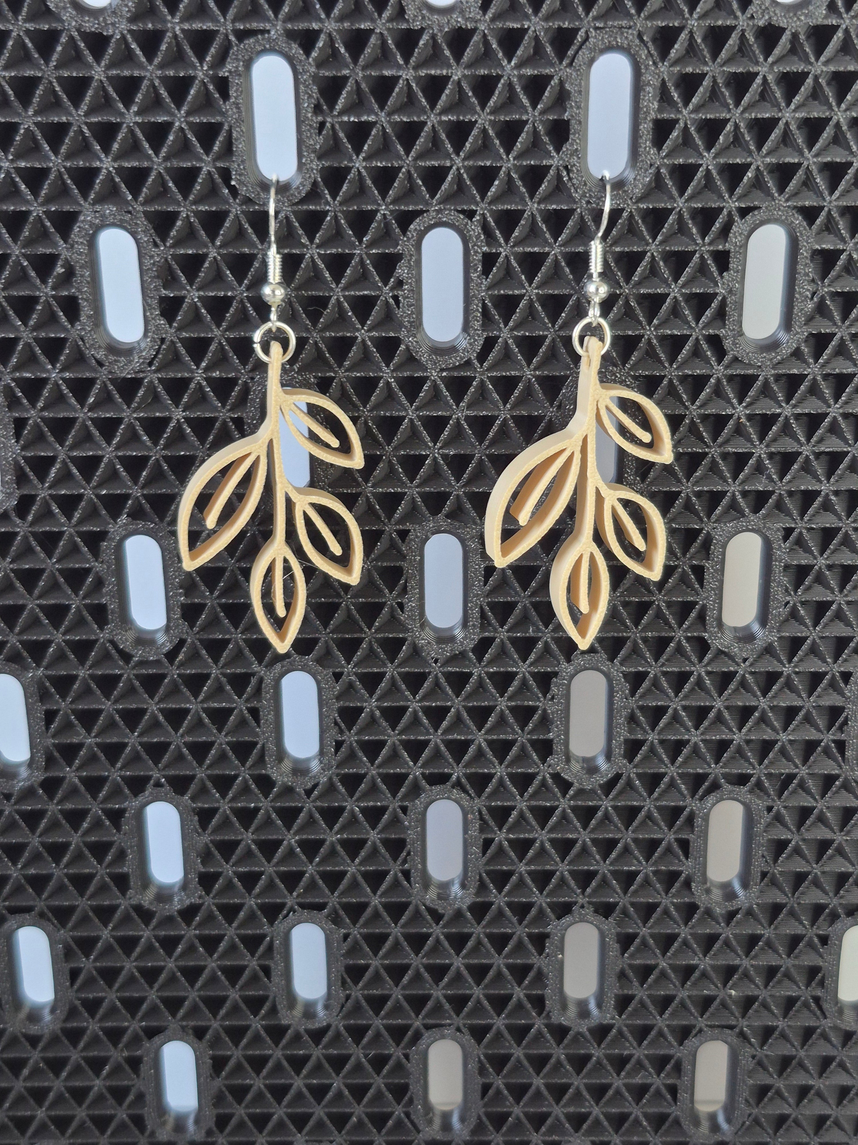 Eucalyptus Leaf Earrings