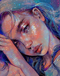 Diamond Painting Art Kit - Sleeping Woman 