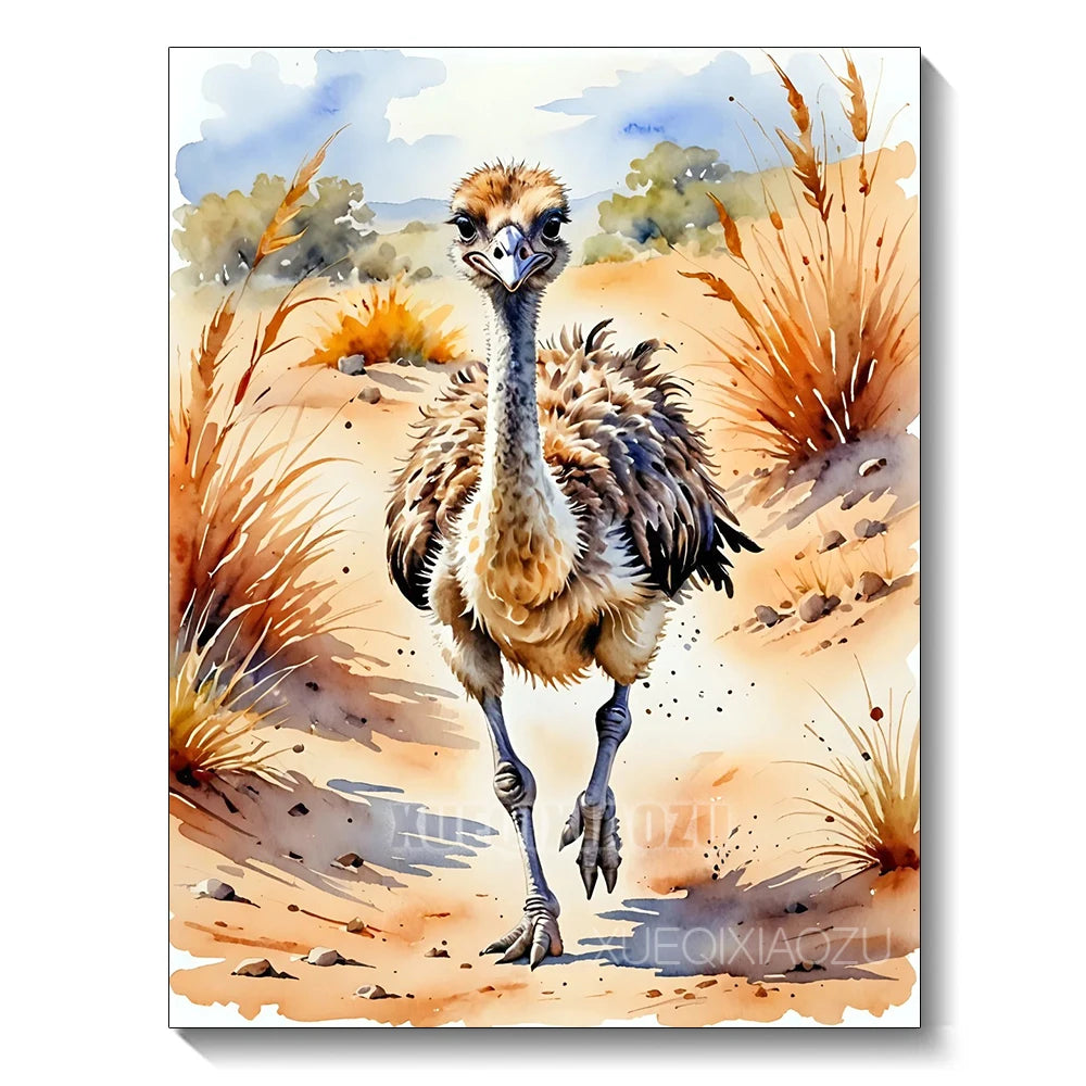 Watercolor Animal Series Diamond Painting Kits