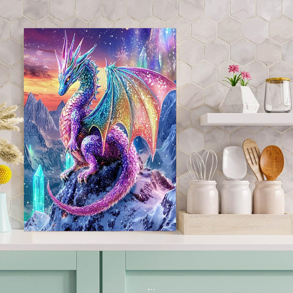 Dragon Diamond Painting Kit 12X16In
