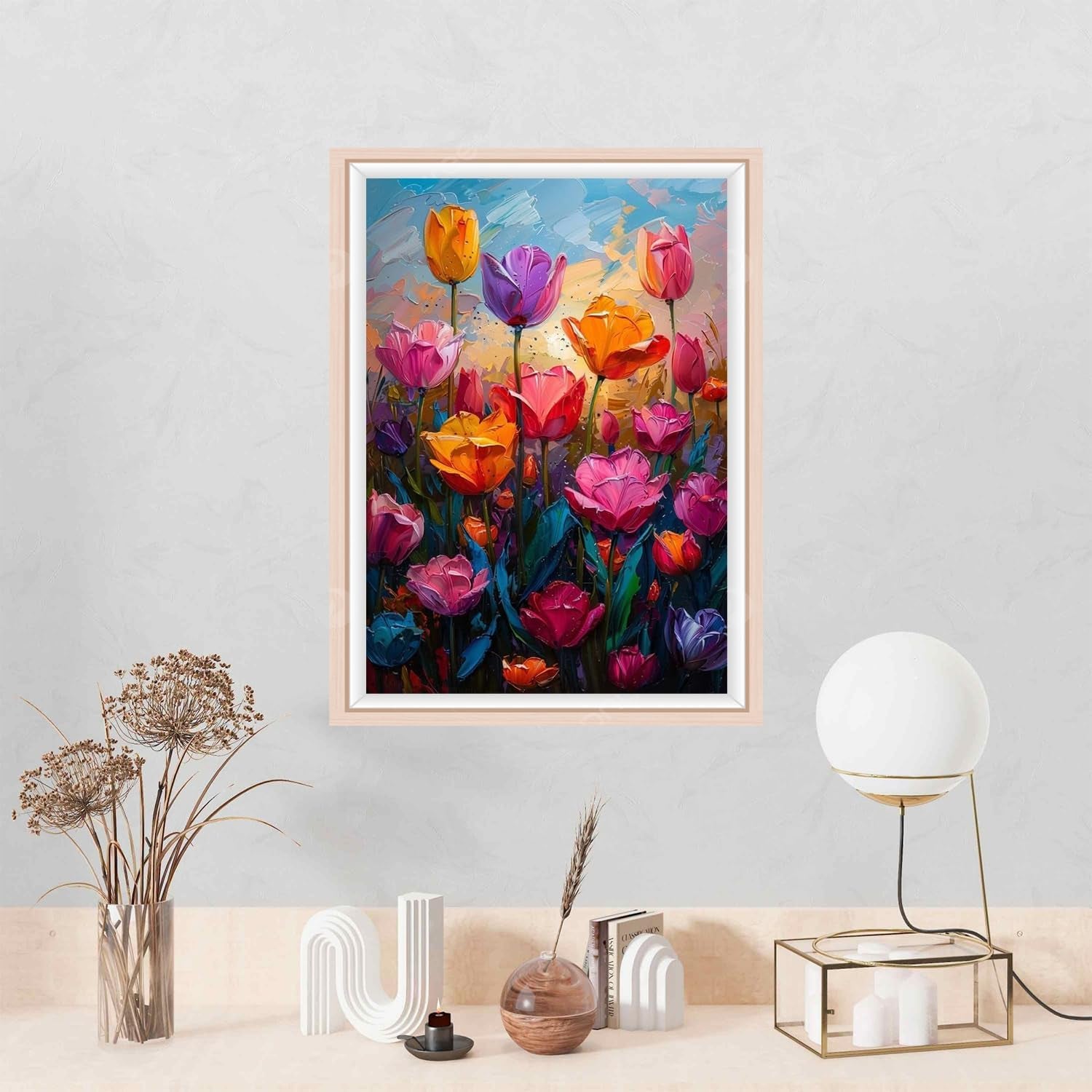 Tulip Diamond Art Kit 12inx16in