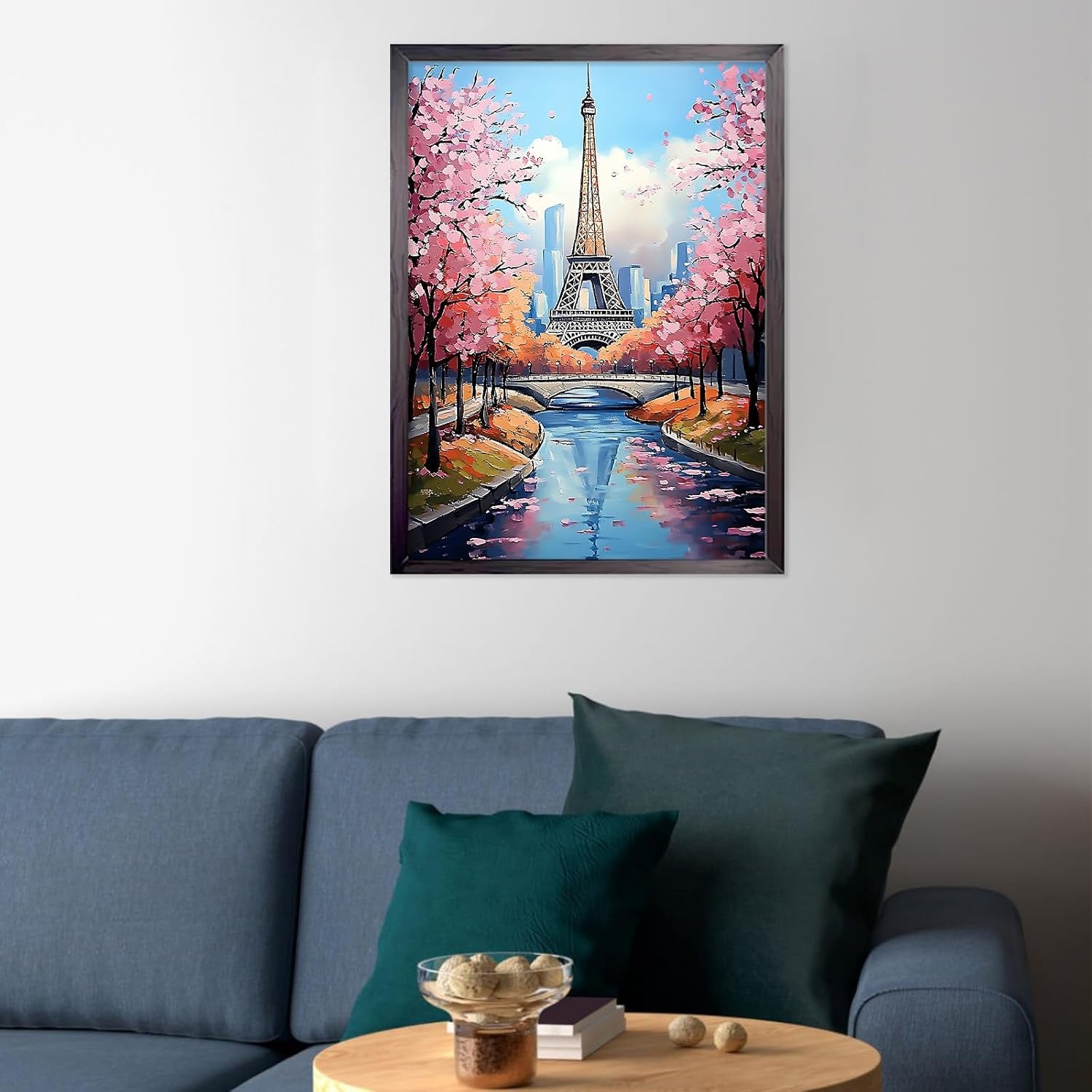 Eiffel Tower Diamond Art Kit 12X16Inch