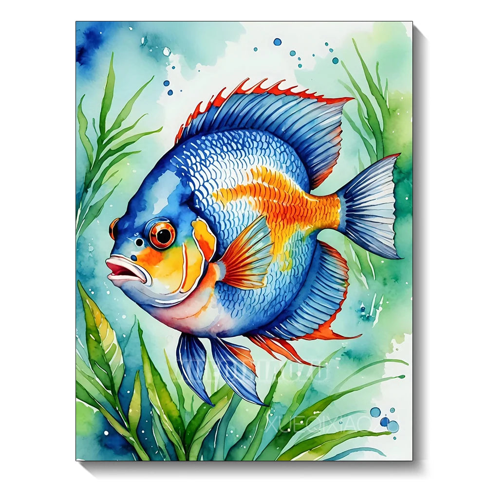 Watercolor Animal Series Diamond Painting Kits