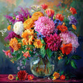 Flower Diamond Art Kits 12X12In