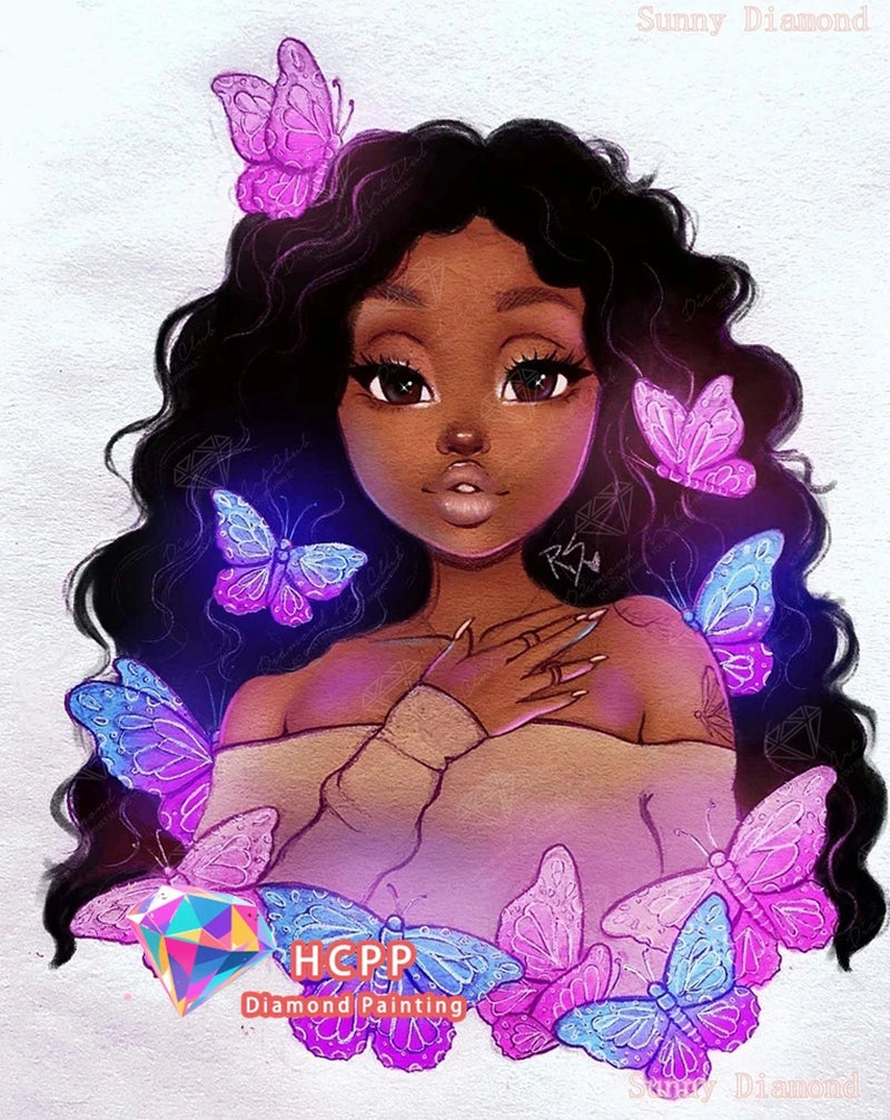 Black Girl Magic Diamond Painting Kit