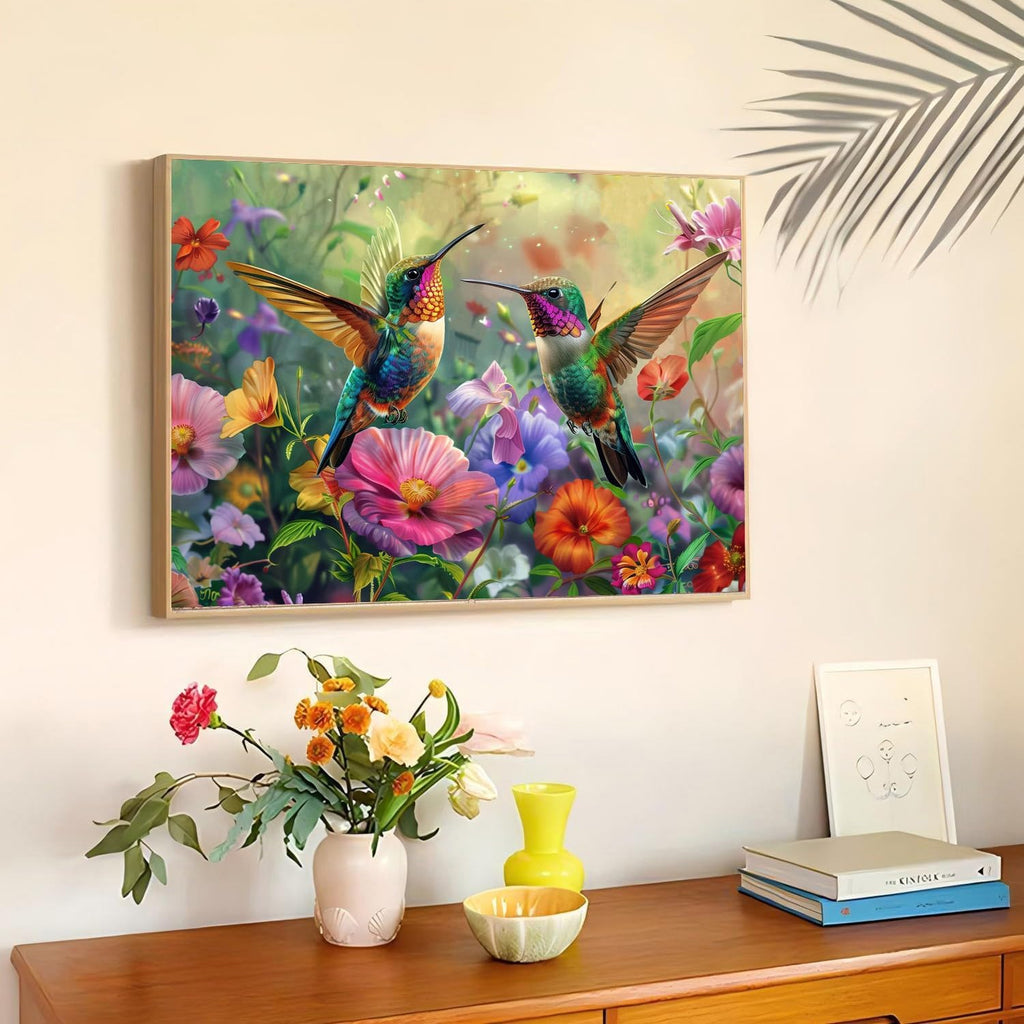 Diamond Art Kits for Adults, Hummingbird Diamond Painting Kits
