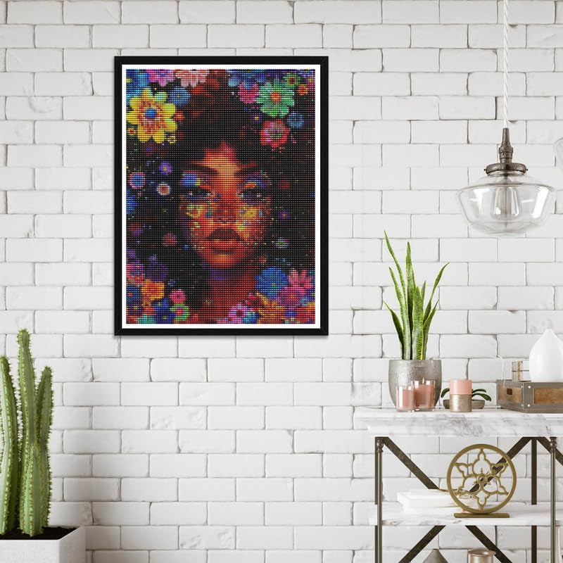 Black Beauty Diamond Art 