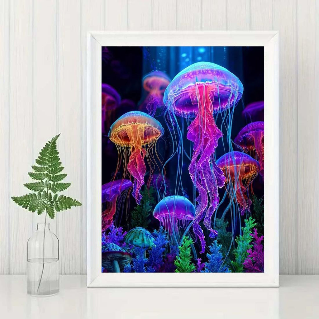 Jellyfish Diamond Art Painting Kit 