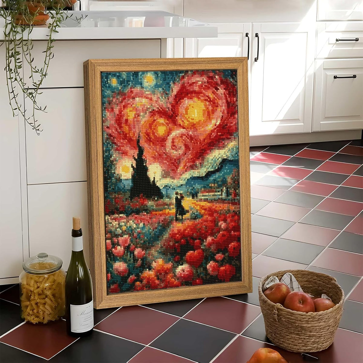 Van Gogh Style Diamond Painting Kit 12X16 Inch