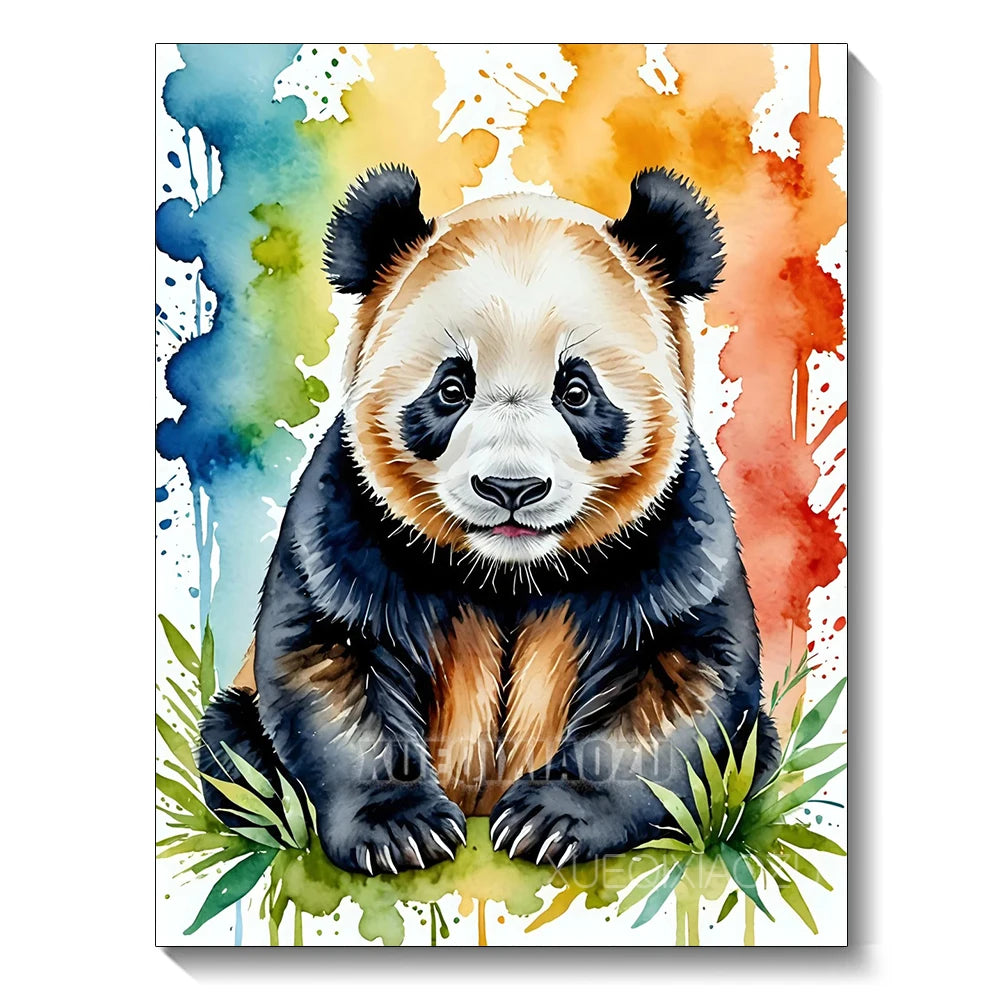 Watercolor Animal Series Diamond Painting Kits