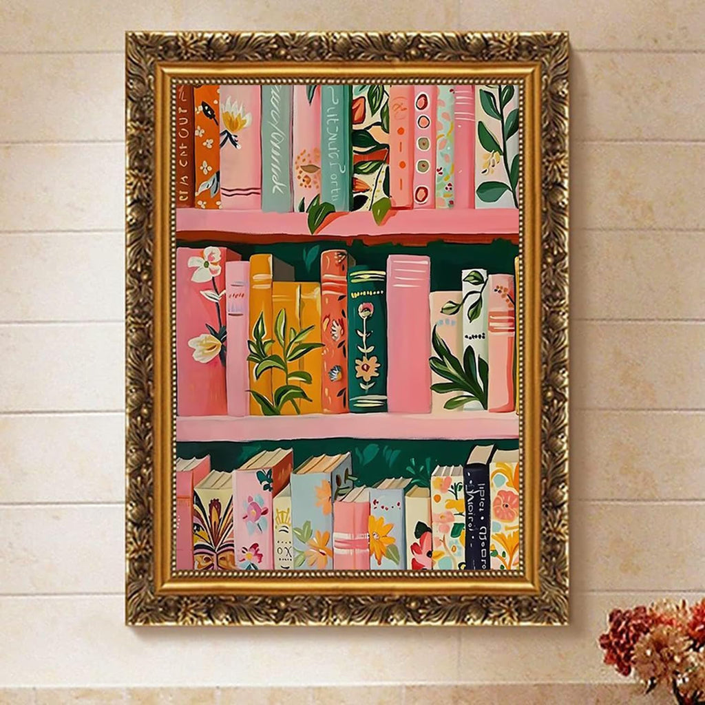 Bookshelf Diamond Painting Kit