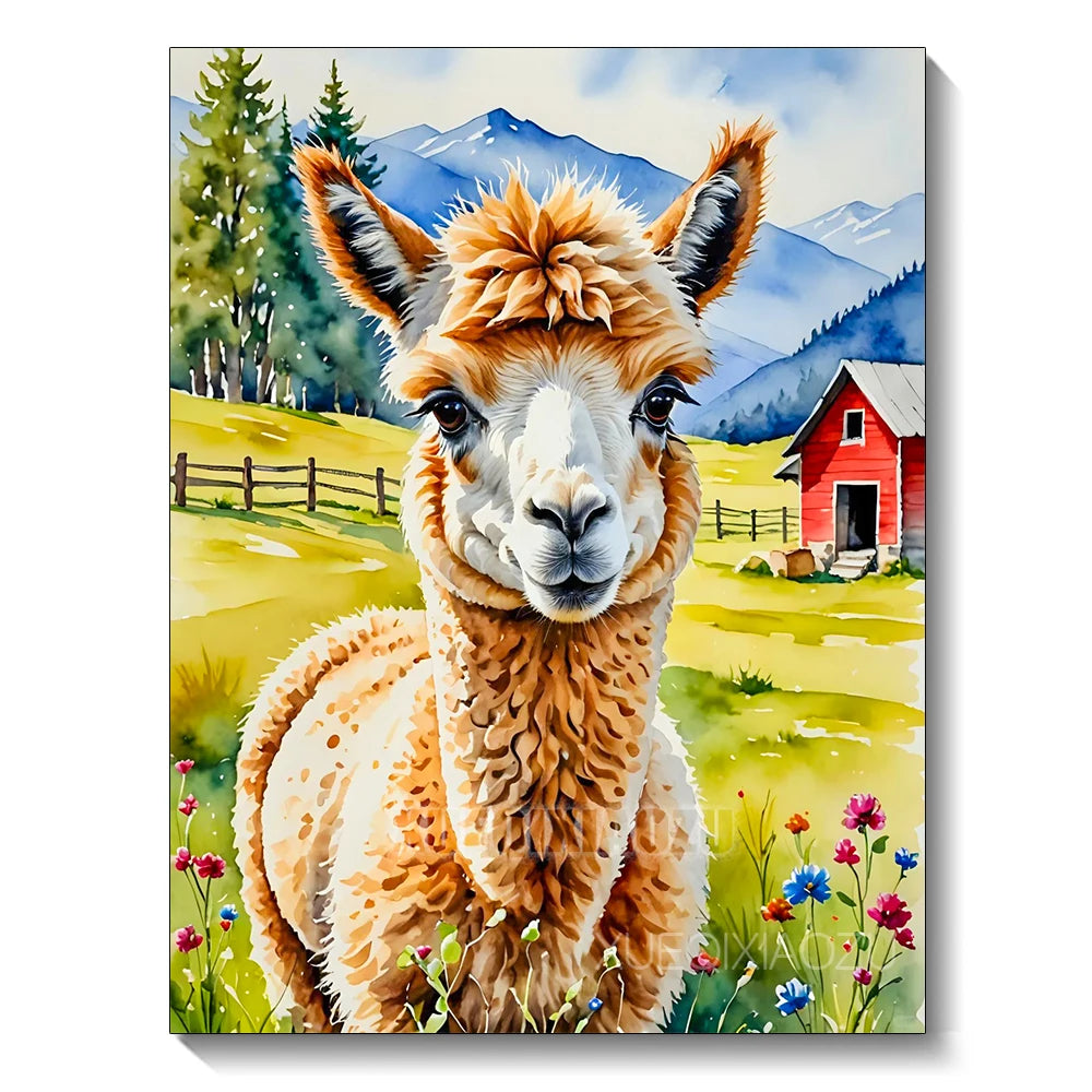 Watercolor Animal Series Diamond Painting Kits