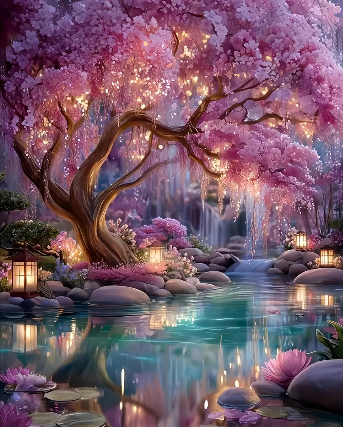 Diamond Paintings Kits - Glowing Dream Forest