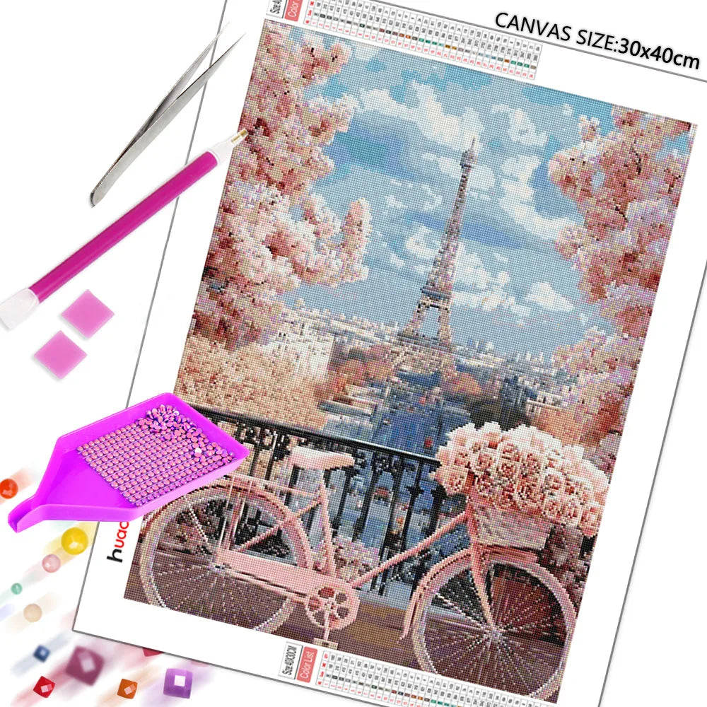 Diamond Painting - Eiffel Tower 