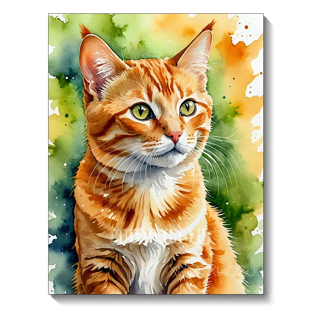 Watercolor Animal Series Diamond Painting Kits