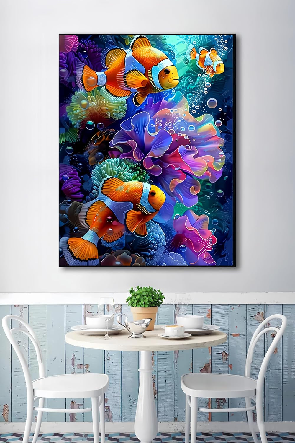Clownfish Diamond Painting Kit 11.8 X15.7 Inch