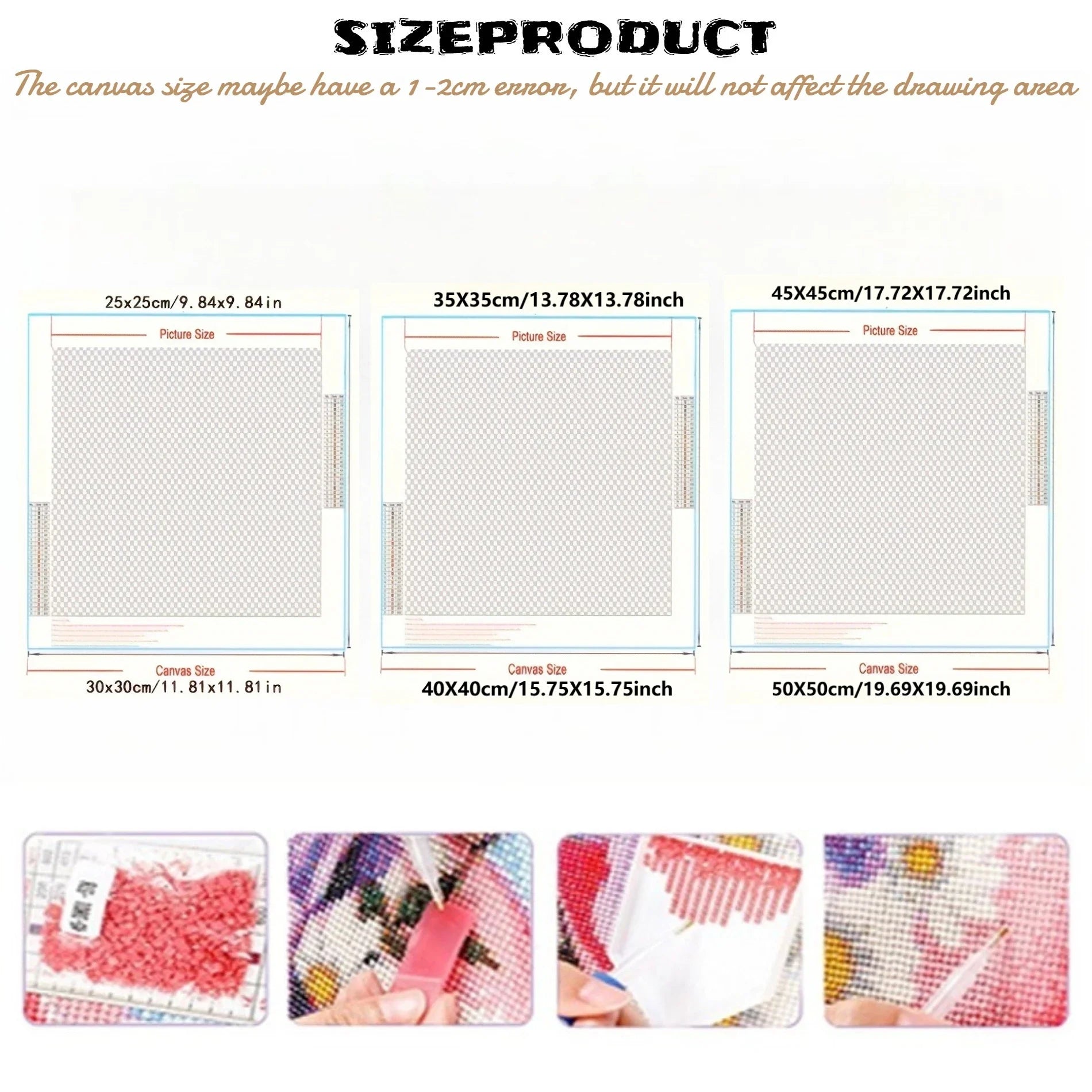 Kawaii Pastel Anime Diamond Painting kit, Purple Hair Sweet Lolita