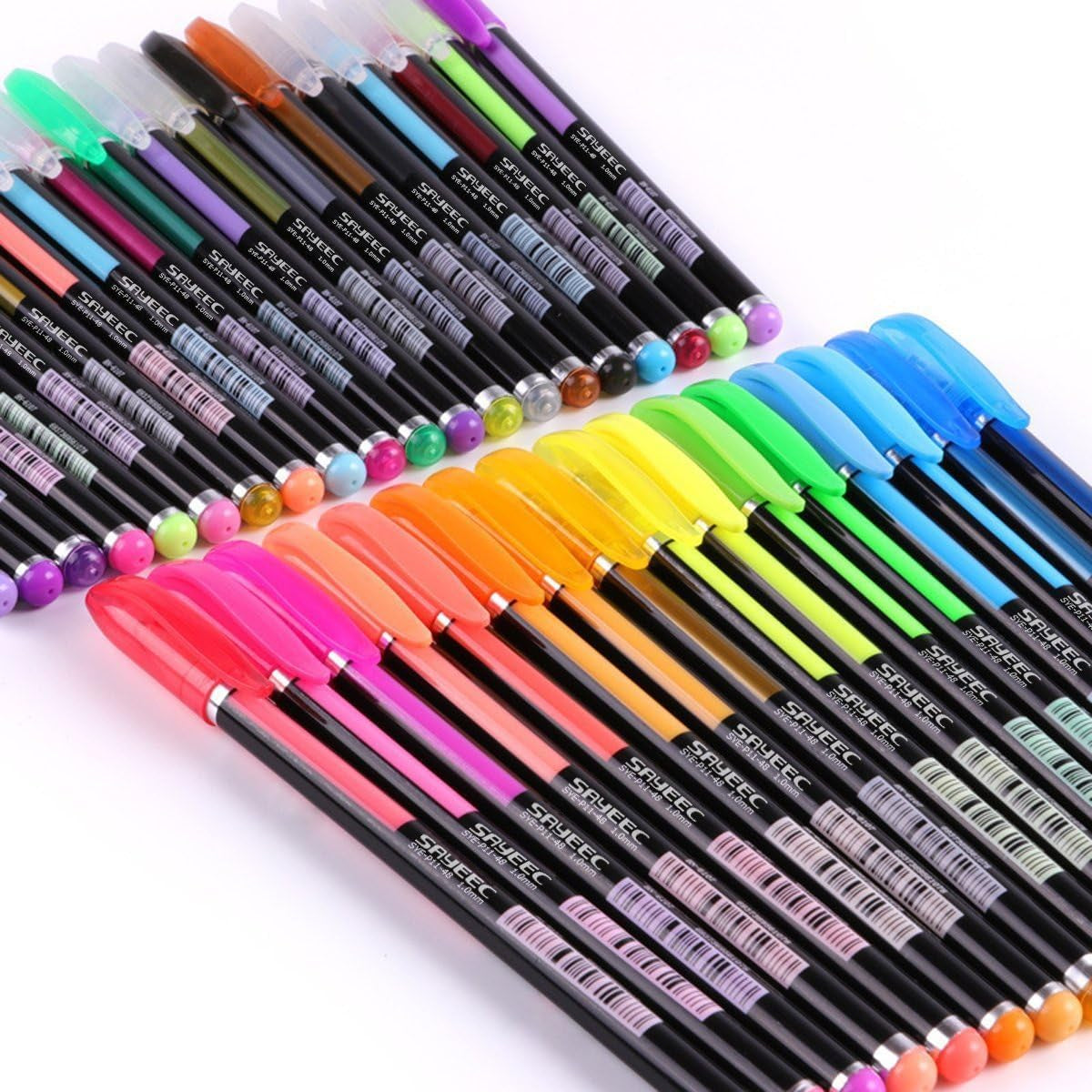 Glitter Gel Pen Set of 48 Colors