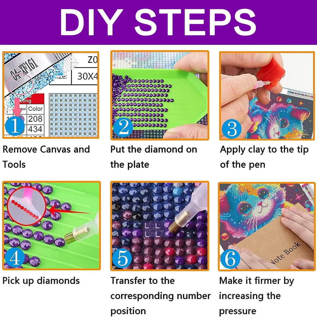 Diamond Art Kits for Adults, Dream House Diamond Painting Kits for Adults
