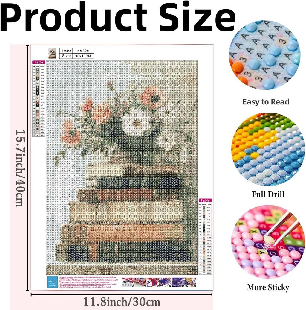 Flower Pot Diamond Art Kit