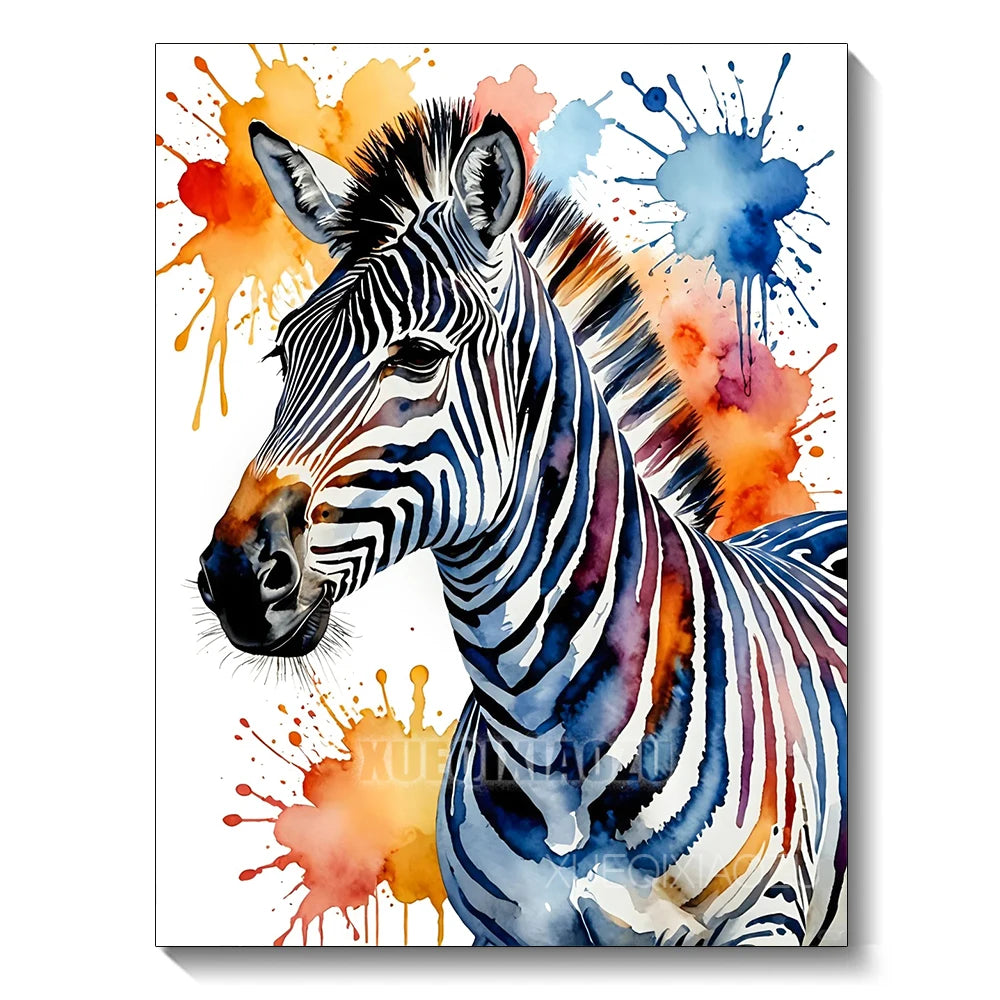 Watercolor Animal Series Diamond Painting Kits