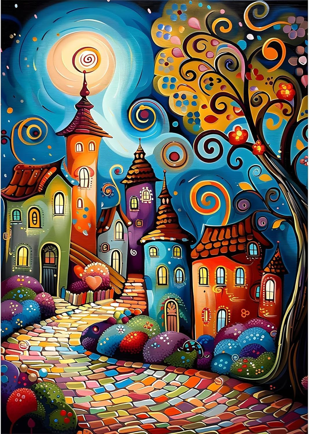 Diamond Art Kits for Adults, Dream House Diamond Painting Kits for Adults