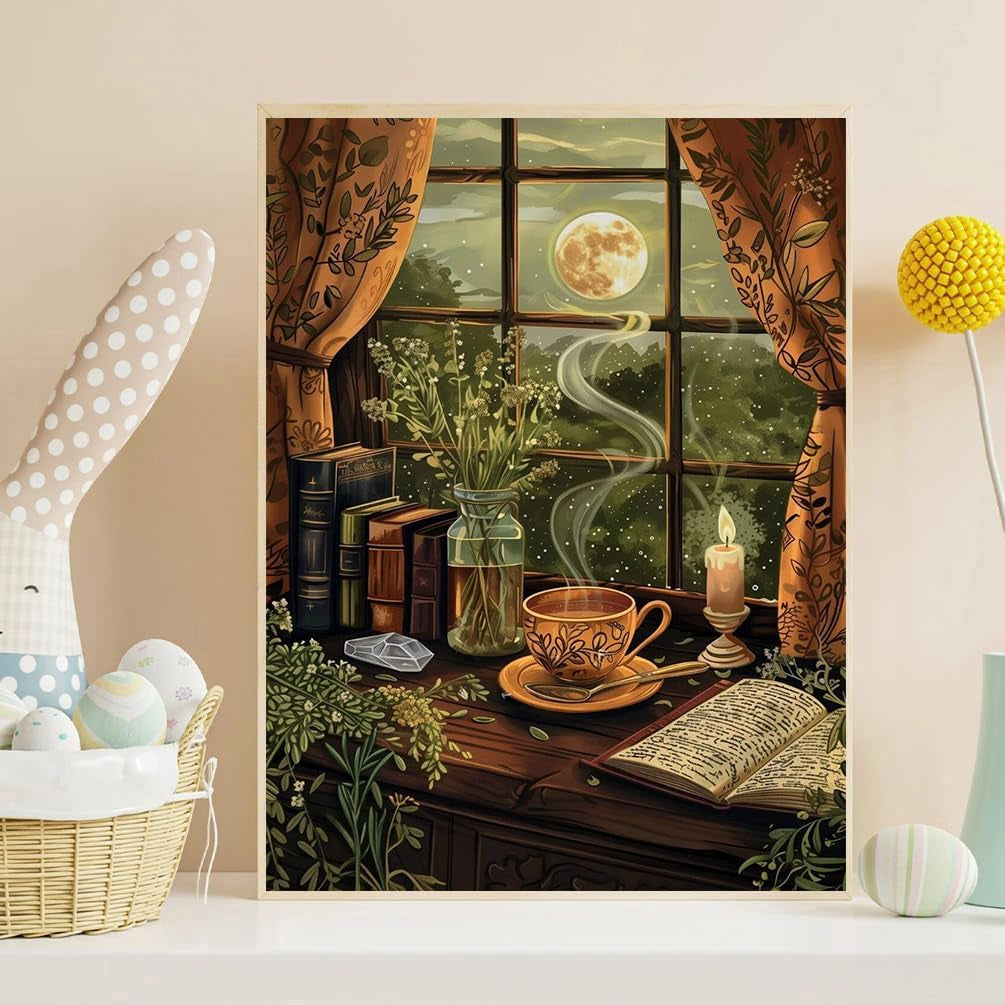 Diamond Art Kits for Adults, Book Diamond Art Painting Kits for Adults
