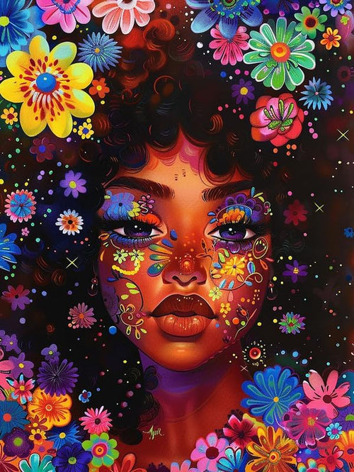 Black Beauty Diamond Art 