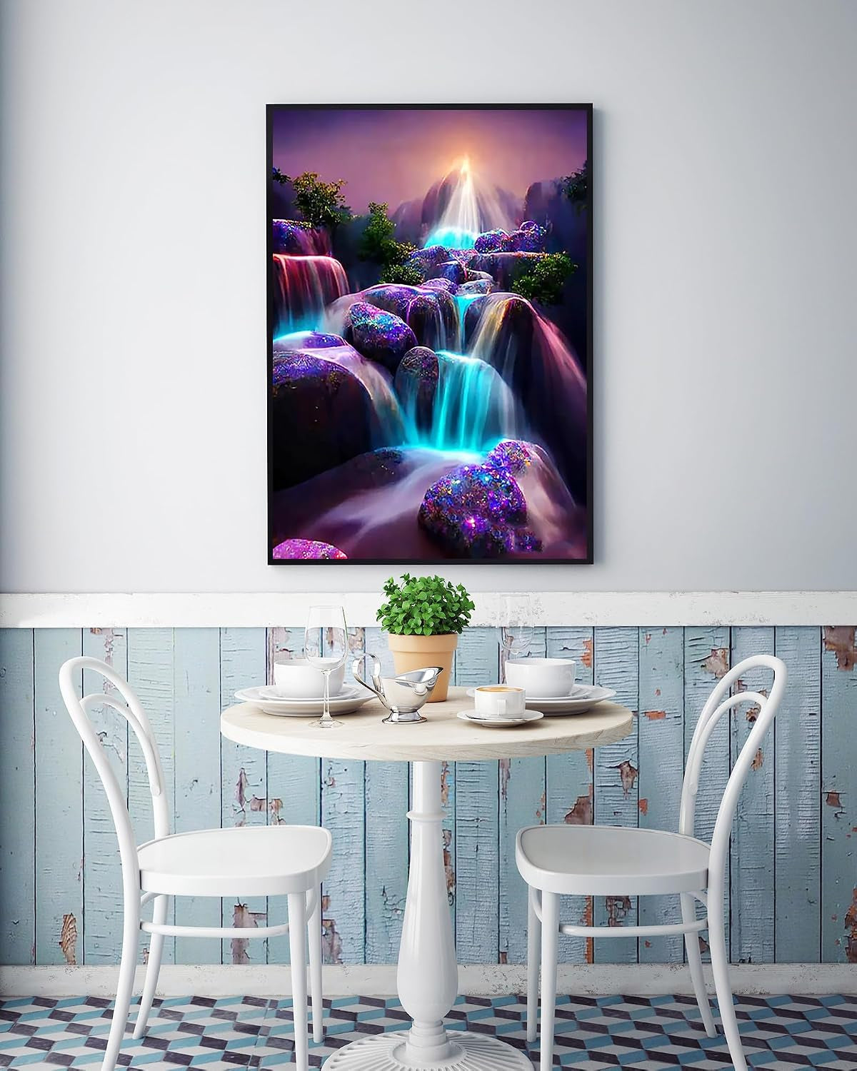 5D Diamond Painting Kits for Adults, Waterfall Diamond Art Kits for Adults