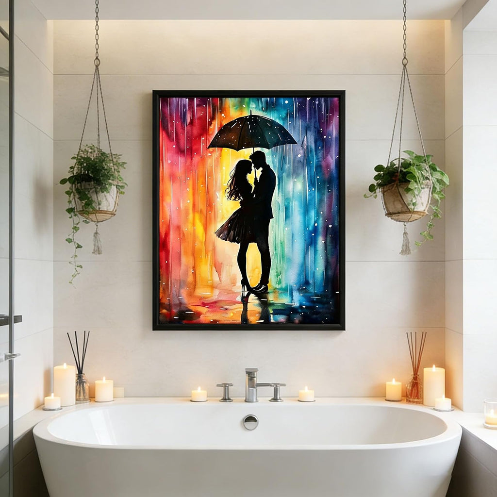 Diamond Art Painting kit - Romantic Rain
