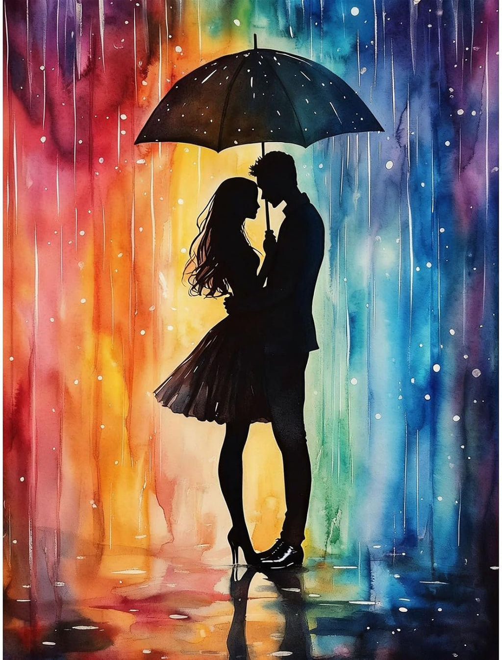 Diamond Art Painting kit - Romantic Rain