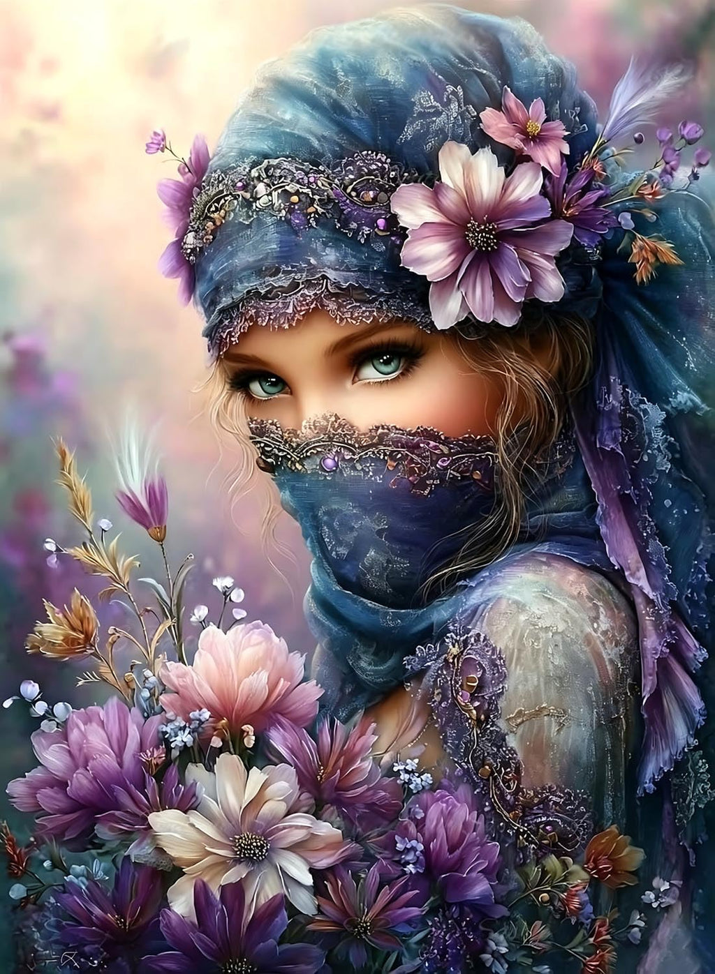 Exotic Charm Diamond Art Kits for Adult Diamond Painting Kit for Beginner