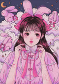 Pink Elegance Diamond Painting