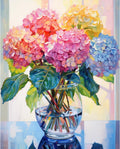 Hydrangea Diamond Painting Kits for Adults,Flowers Diamond Art 12X16Inch