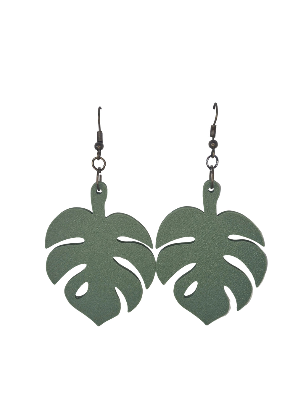 Monstera Earrings